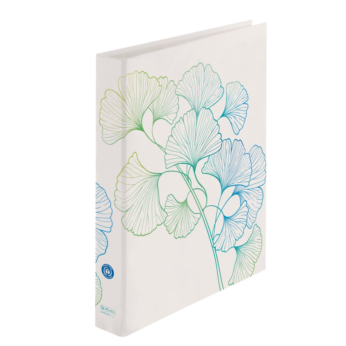 2-ring binder maX.file A4 GREENline Ginkgo - Herlitz