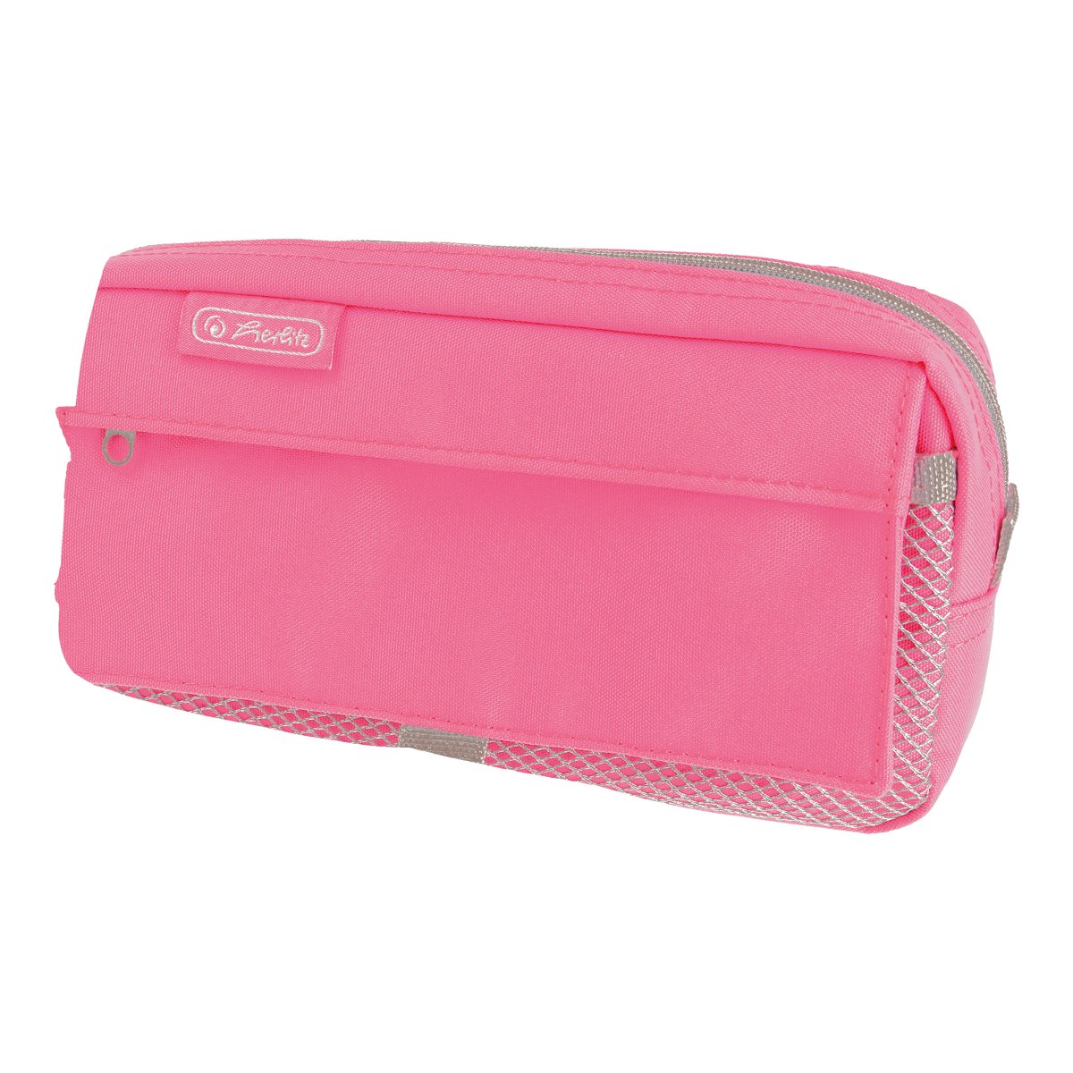 pencil pouch with 2 add. bags Neon pink - Herlitz