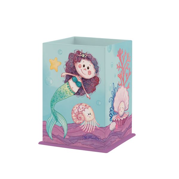 pen stand cardboard squared Mermaid